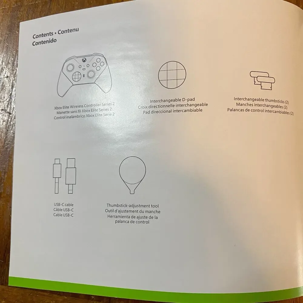 Xbox Elite Series 2 Core Controller Original Box, Insert, Manual NO Controller